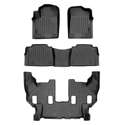 Load image into Gallery viewer, SMARTLINER Custom Fit Floor Liners For 2019-2024 Infiniti QX80 and 2019-2024 Nissan Armada No Bucket Seats & Center Console Only