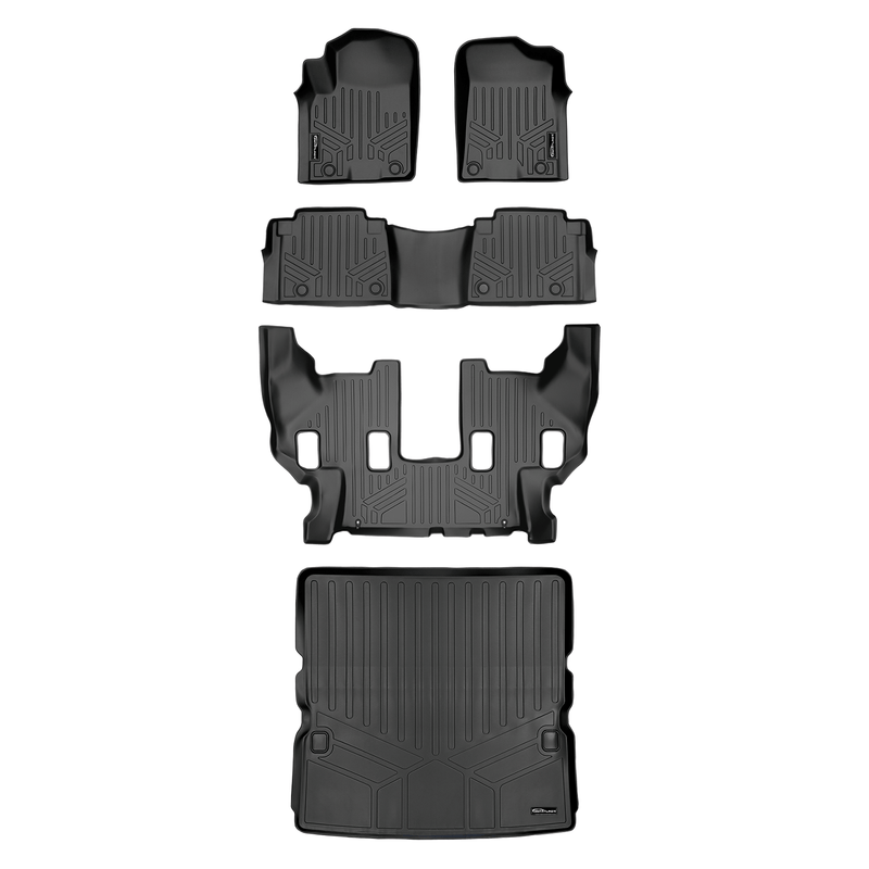 Load image into Gallery viewer, SMARTLINER Custom Fit Floor Liners For 2019-2024 Infiniti QX80/ 2019-2024 Nissan Armada With Bucket Seats & Center Console Only