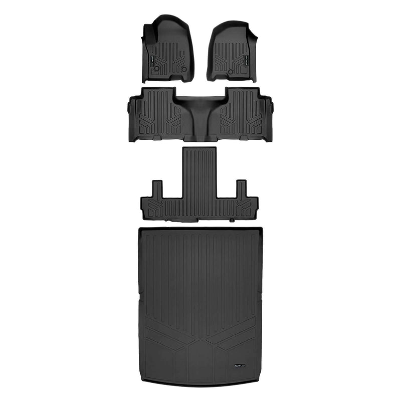 Load image into Gallery viewer, SMARTLINER Floor Liners for 2021-2026 GMC Yukon XL/ Yukon Denali XL (2nd Row Bucket)