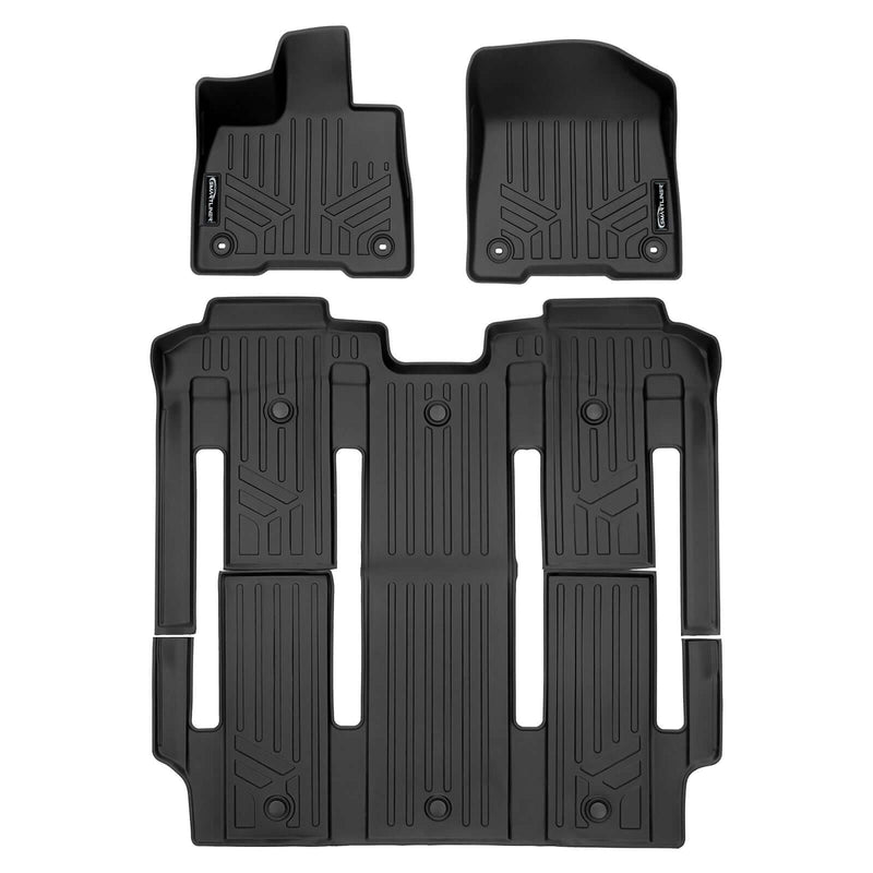 Load image into Gallery viewer, SMARTLINER Custom Fit Floor Liners For 2021-2026 Toyota Sienna with 2nd Row Bucket Seats and Spare Tire