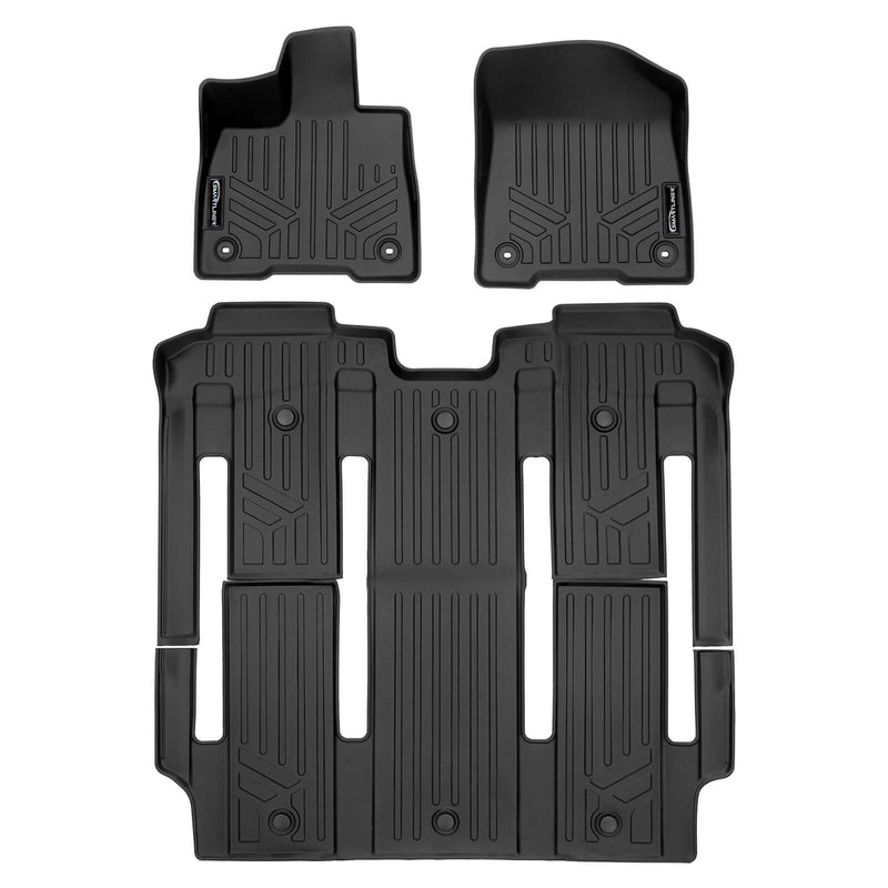Load image into Gallery viewer, SMARTLINER Custom Fit Floor Liners For 2021-2026 Toyota Sienna with 2nd Row Bucket Seats no Spare Tire