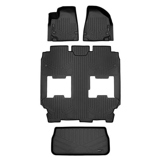 Smart Trim™ Custom Fit Floor Liners For 2021-2024 Chrysler Pacifica Limited Hybrid