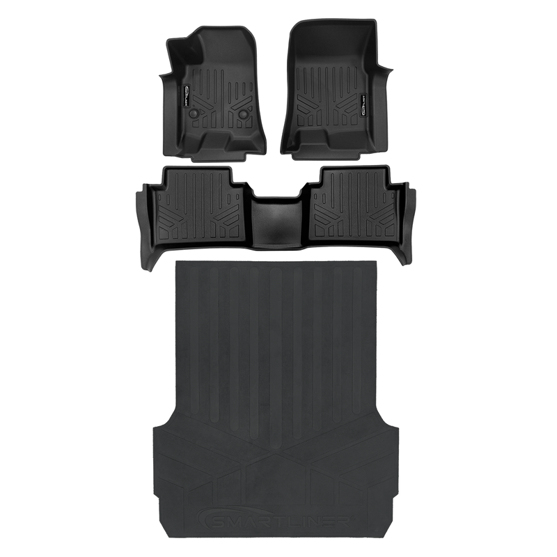 Load image into Gallery viewer, SMARTLINER Floor Liners for 2023-2026 GMC Canyon (Only Fits Crew Cabs | Carpet)