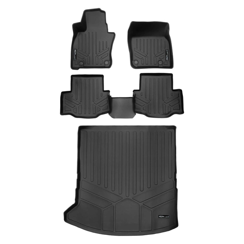 Load image into Gallery viewer, SMARTLINER Floor Liners for 2024-2026 Mazda CX-90 Plug-In Hybrid (Only Fits 2nd Row Bucket Seats With Center Console)