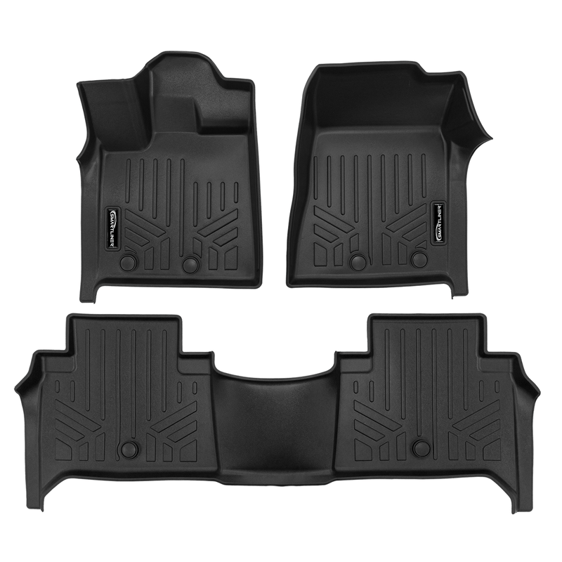 Load image into Gallery viewer, SMARTLINER Floor Liners for 2025-2026 Infiniti QX80 and 2025 Nissan Armada Bucket Seats & Center Console Only