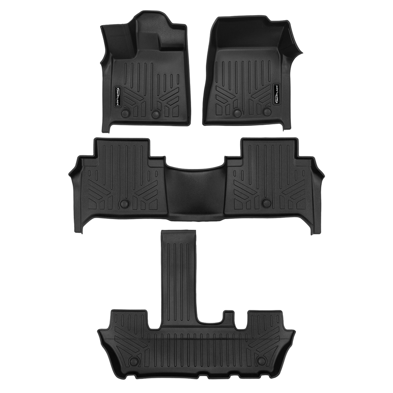 Load image into Gallery viewer, SMARTLINER Floor Liners for 2025-2026 Infiniti QX80 and 2025 Nissan Armada Bucket Seats & Center Console Only