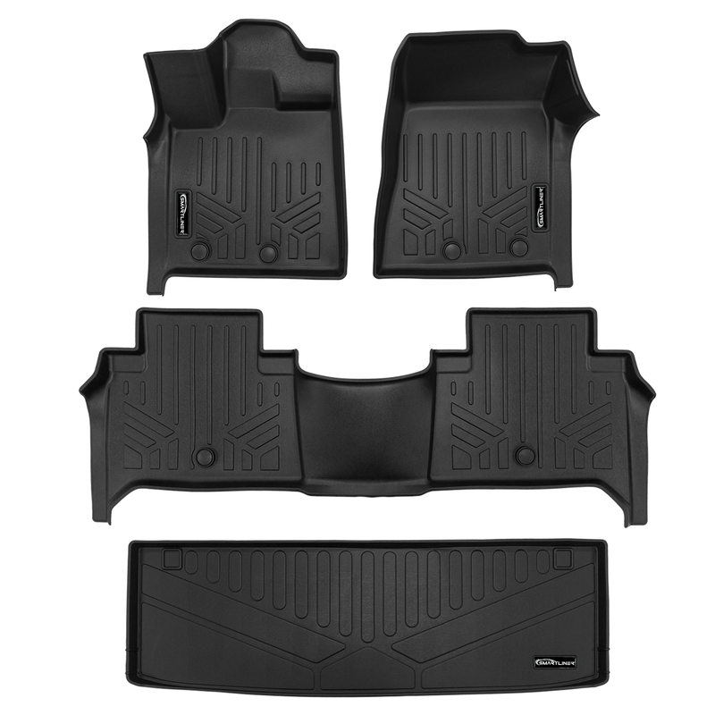 Load image into Gallery viewer, SMARTLINER Floor Liners for 2025-2026 Infiniti QX80 and 2025 Nissan Armada Bucket Seats & Center Console Only