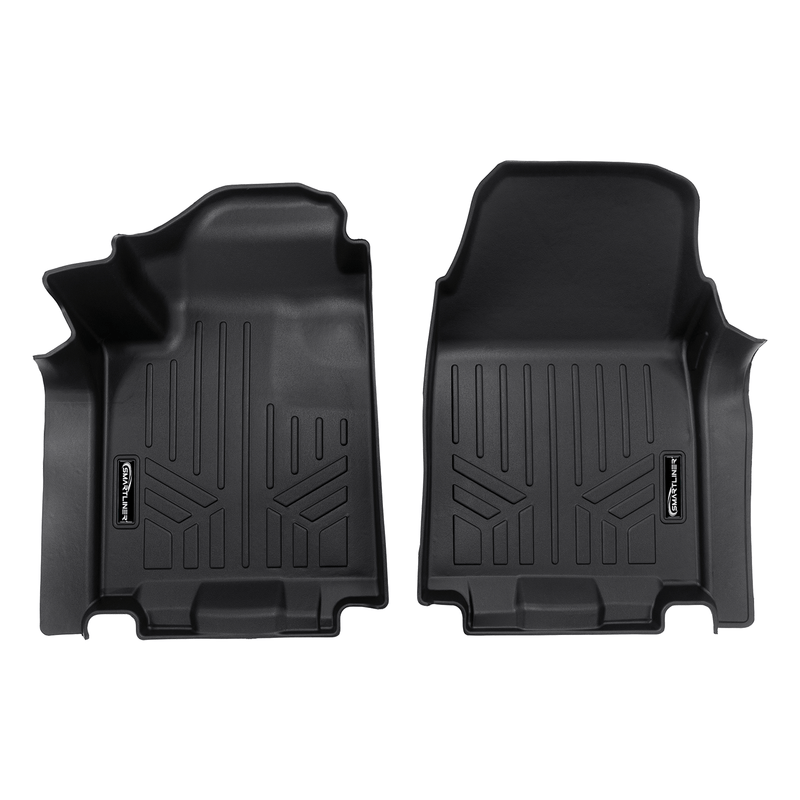 Load image into Gallery viewer, SMARTLINER Floor Liners for 2024 Chevy Silverado EV Fits Vinyl floor Bucket Seat models, 3WR (Work Truck Trim)