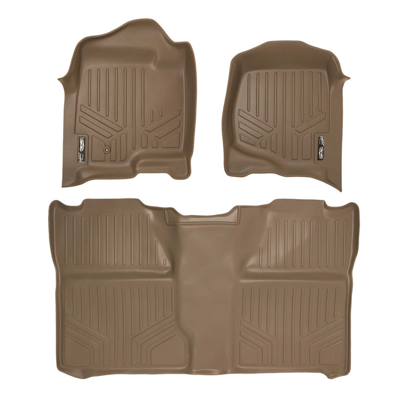Load image into Gallery viewer, Smart Trim™ Floor Liners For 2007-2013 Silverado/Sierra 1500 Crew Cab - 2007-2014 2500/3500 HD Crew Cab