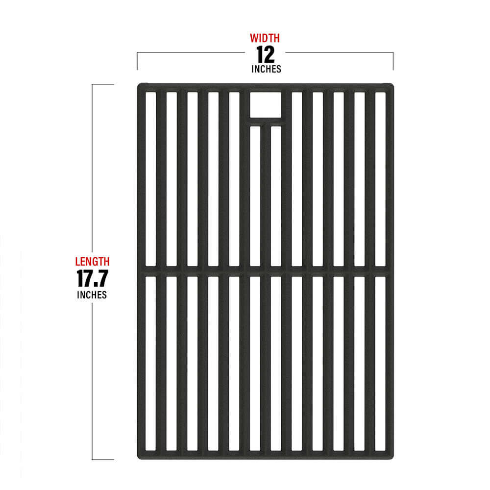 Cast Iron Grill Grate for 6-Burner Grill 77352 / 77352MB / Denali 605