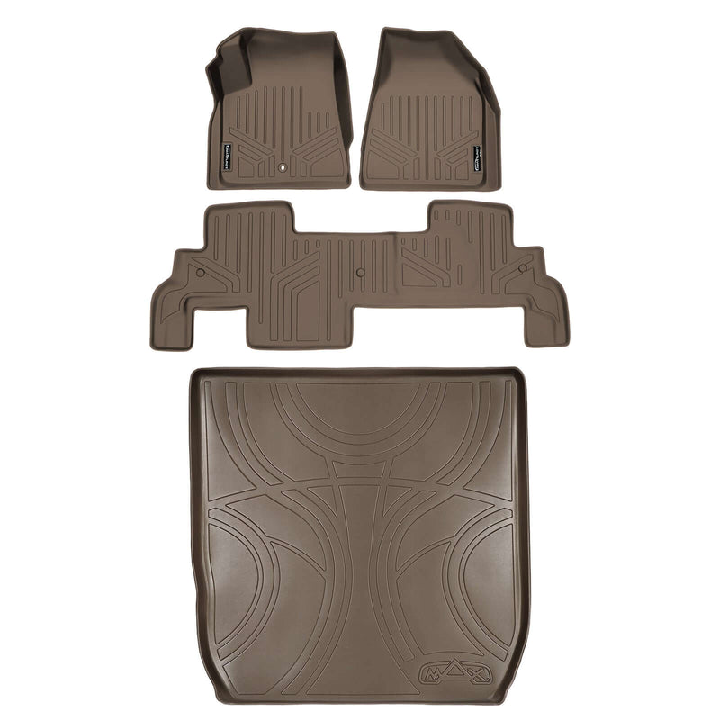 Load image into Gallery viewer, SMARTLINER Floor Liners for Traverse/Enclave/Acadia/Outlook ((2nd Row Bench))