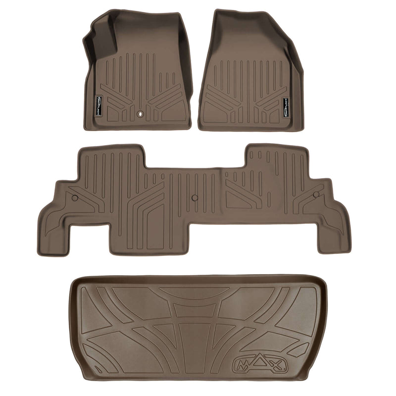 Load image into Gallery viewer, SMARTLINER Floor Liners for Traverse/Enclave/Acadia/Outlook ((2nd Row Bench))