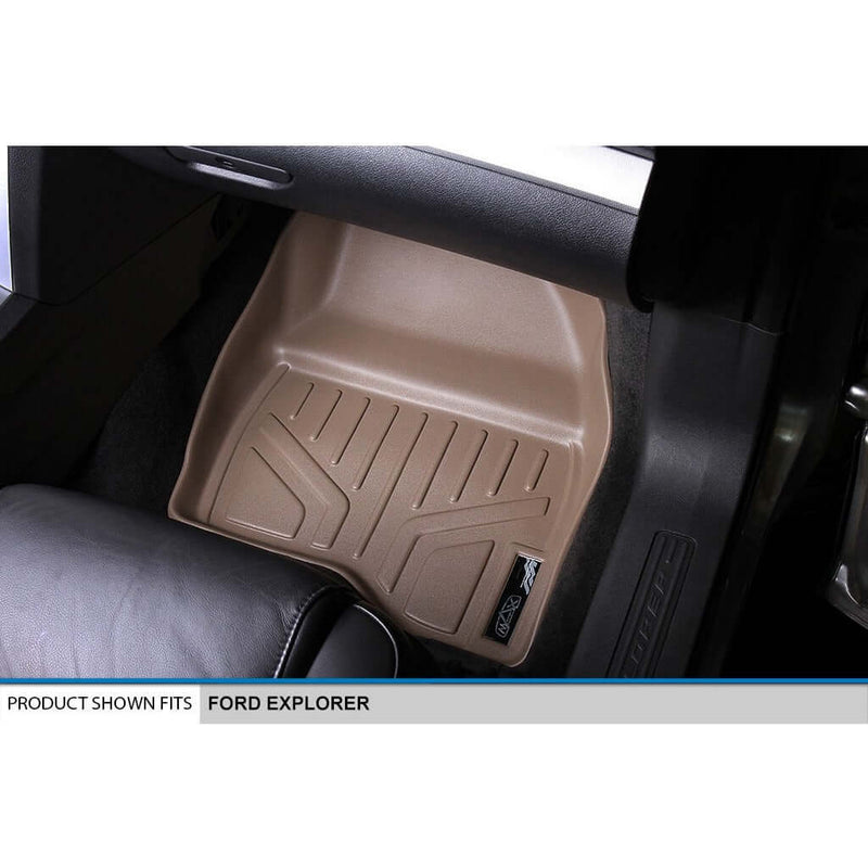 Load image into Gallery viewer, SMARTLINER Custom Fit Floor Liners For 2011-2014 Ford Explorer (with 2nd Row Center Console)