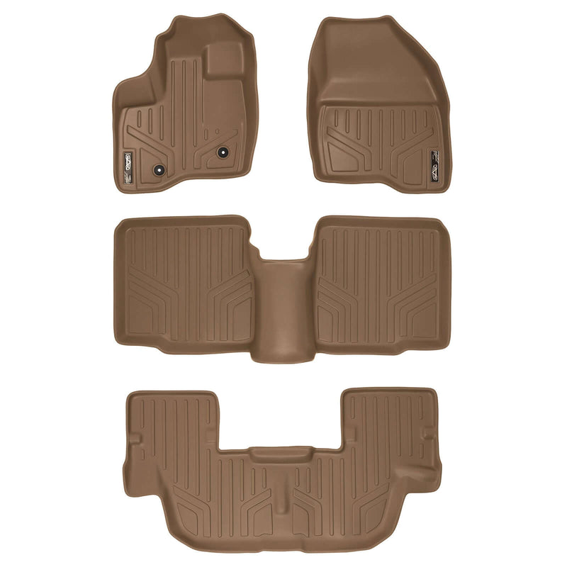Load image into Gallery viewer, SMARTLINER Custom Fit Floor Liners For 2011-2014 Explorer (without 2nd Row Center Console)