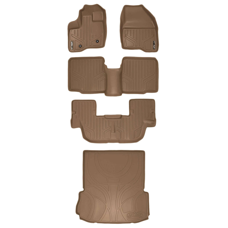 Load image into Gallery viewer, SMARTLINER Custom Fit Floor Liners For 2011-2014 Explorer (without 2nd Row Center Console)