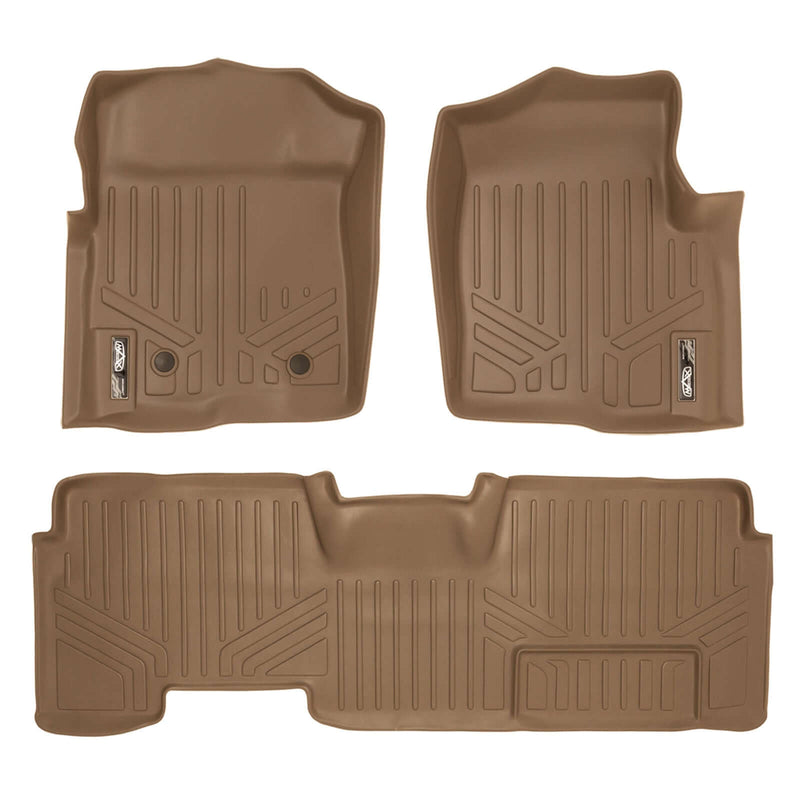 Load image into Gallery viewer, SMARTLINER Custom Fit Floor Liners For 2011-2014 Ford F-150 SuperCab with Flow Center Console