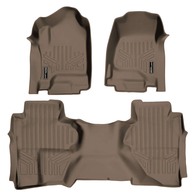 Load image into Gallery viewer, SMARTLINER Floor Liners for Double Cab 2014-2018 Silverado/Sierra 1500 - 2015-2021 2500/3500 HD