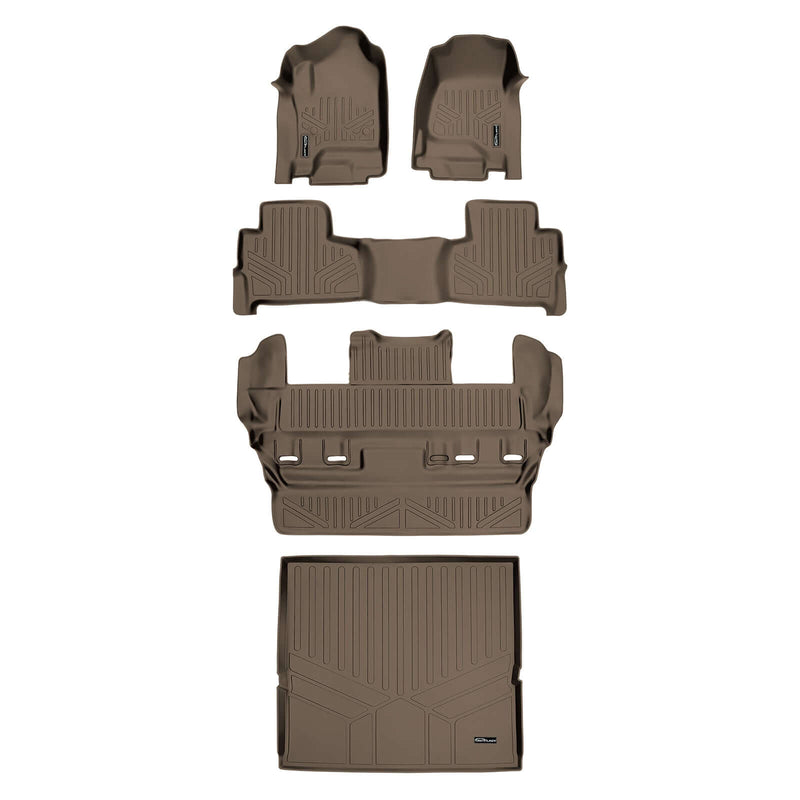 Load image into Gallery viewer, Smart Trim™ Floor Liners For 2015-2020 Chevrolet Tahoe / GMC Yukon (2nd Row Bucket)