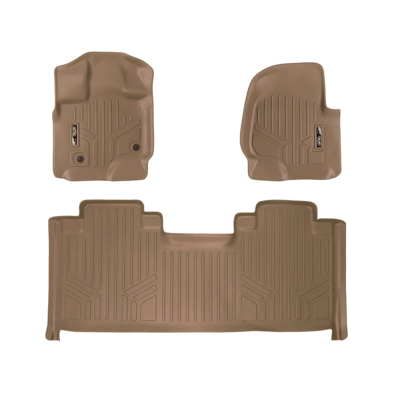 Load image into Gallery viewer, SMARTLINER Custom Fit Floor Liners For 2015-2026 Ford F-150 SuperCab with 1st Row Bucket Seats Vinyl Flooring