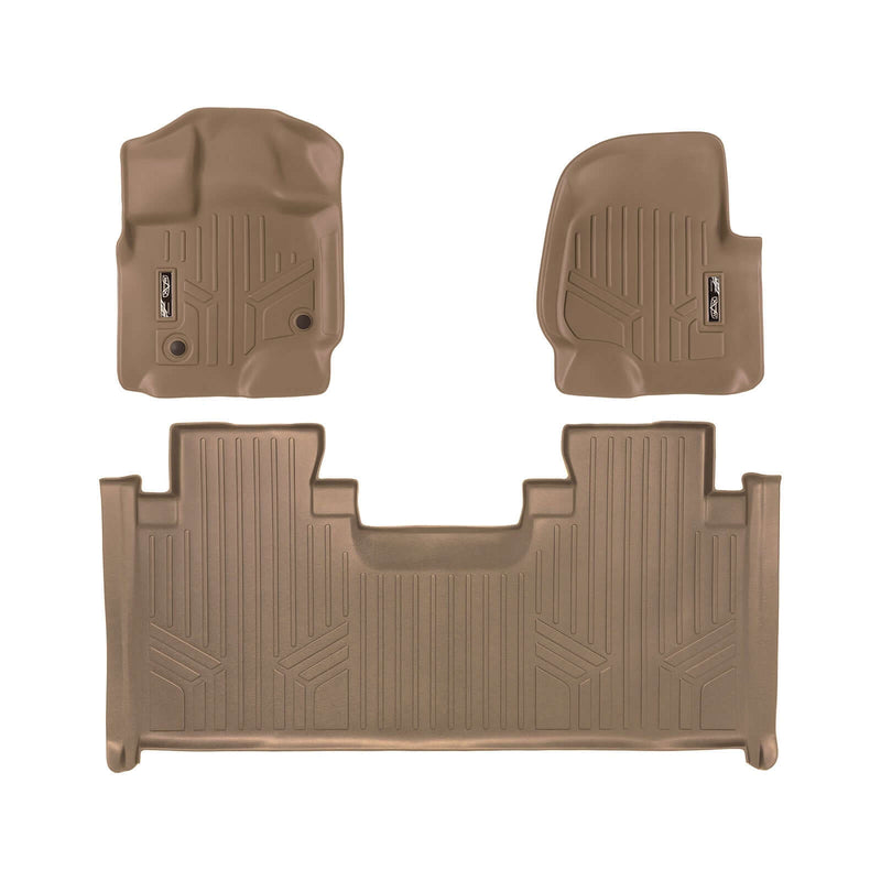 Load image into Gallery viewer, SMARTLINER Custom Fit Floor Liners For 2015-2026 Ford F-150 SuperCab with 1st Row Bench Seat with Vinyl Flooring
