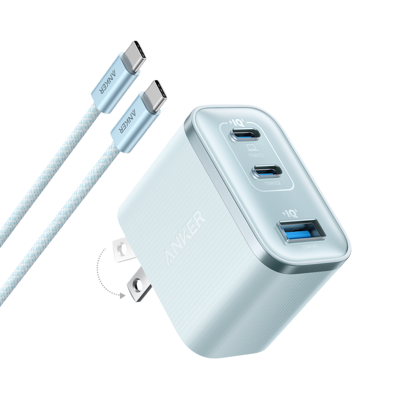 Load image into Gallery viewer, Anker Nano Charger (70W, 3 Ports)