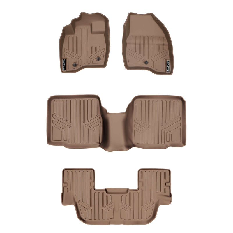 Load image into Gallery viewer, SMARTLINER Floor Liners for 2017-2019 Ford Explorer (without 2nd Row Center Console)