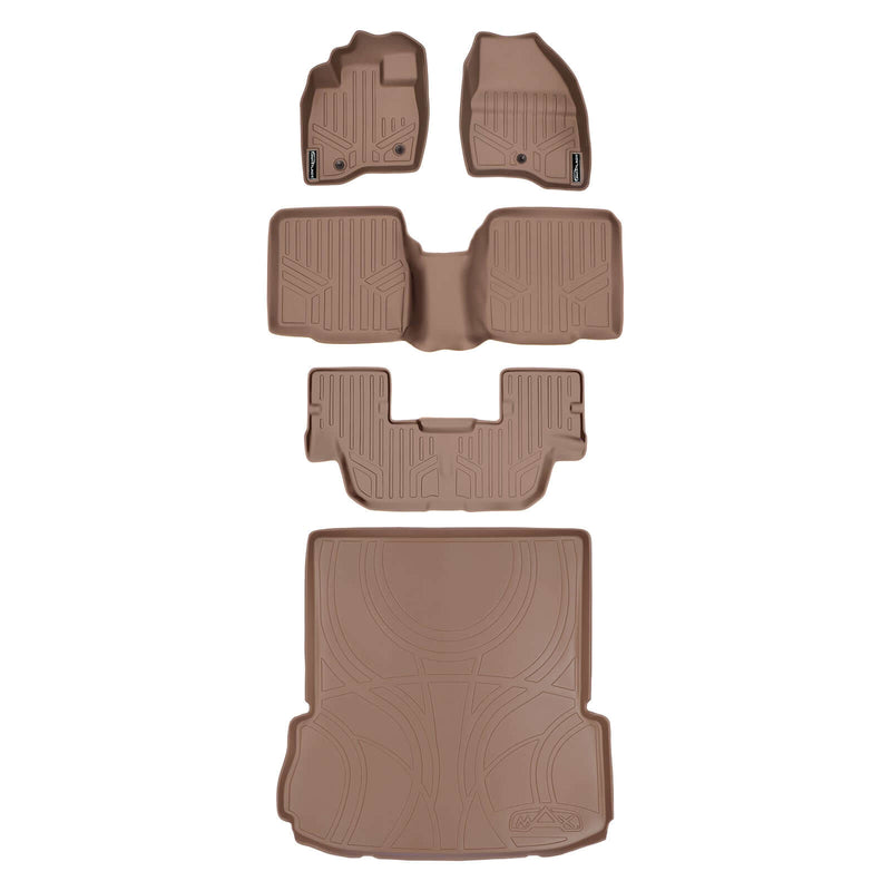 Load image into Gallery viewer, SMARTLINER Floor Liners for 2017-2019 Ford Explorer (without 2nd Row Center Console)