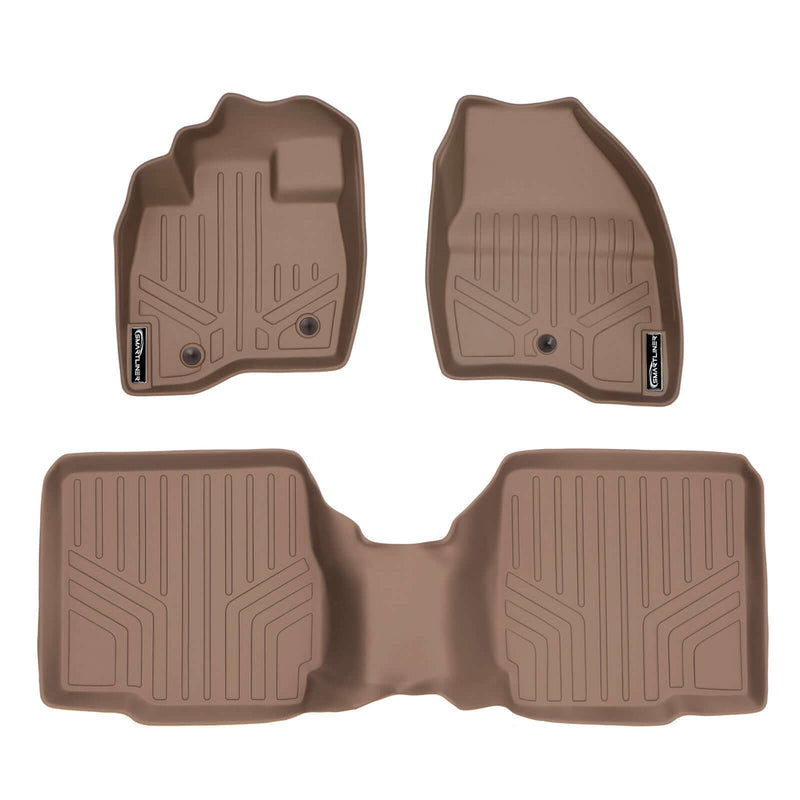 Load image into Gallery viewer, SMARTLINER Floor Liners for 2017-2019 Ford Explorer (with 2nd Row Center Console)