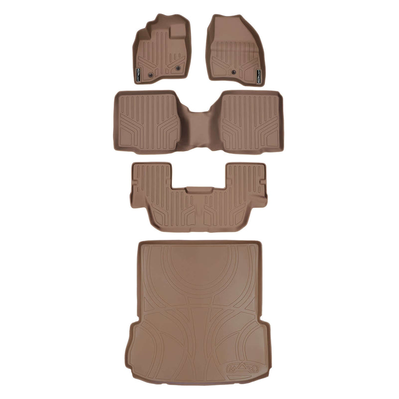 Load image into Gallery viewer, SMARTLINER Floor Liners for 2017-2019 Ford Explorer (with 2nd Row Center Console)