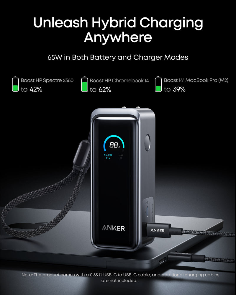 Load image into Gallery viewer, Anker Prime Power Bank (9.6K, 65W, Fusion)