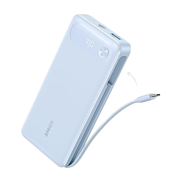 Load image into Gallery viewer, Anker Power Bank (20K, 87W, Built-In USB-C Cable)