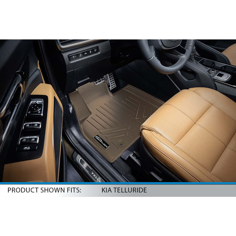Load image into Gallery viewer, SMARTLINER Floor Liners for 2020-2025 Kia Telluride (2nd Row Bucket) with in between Coverage