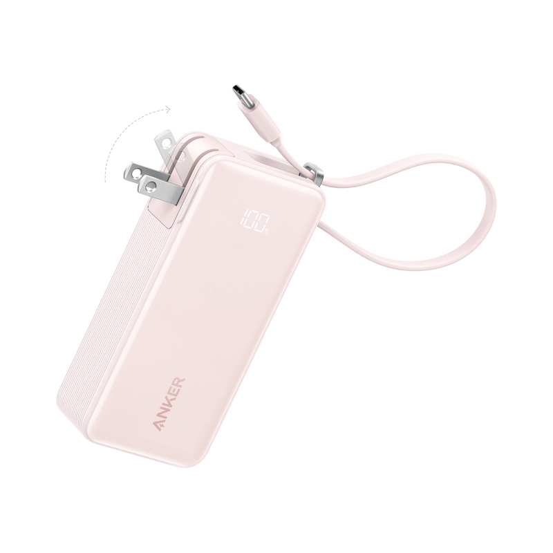 Load image into Gallery viewer, Anker Power Bank (10K, Fusion, Built-In Cable)