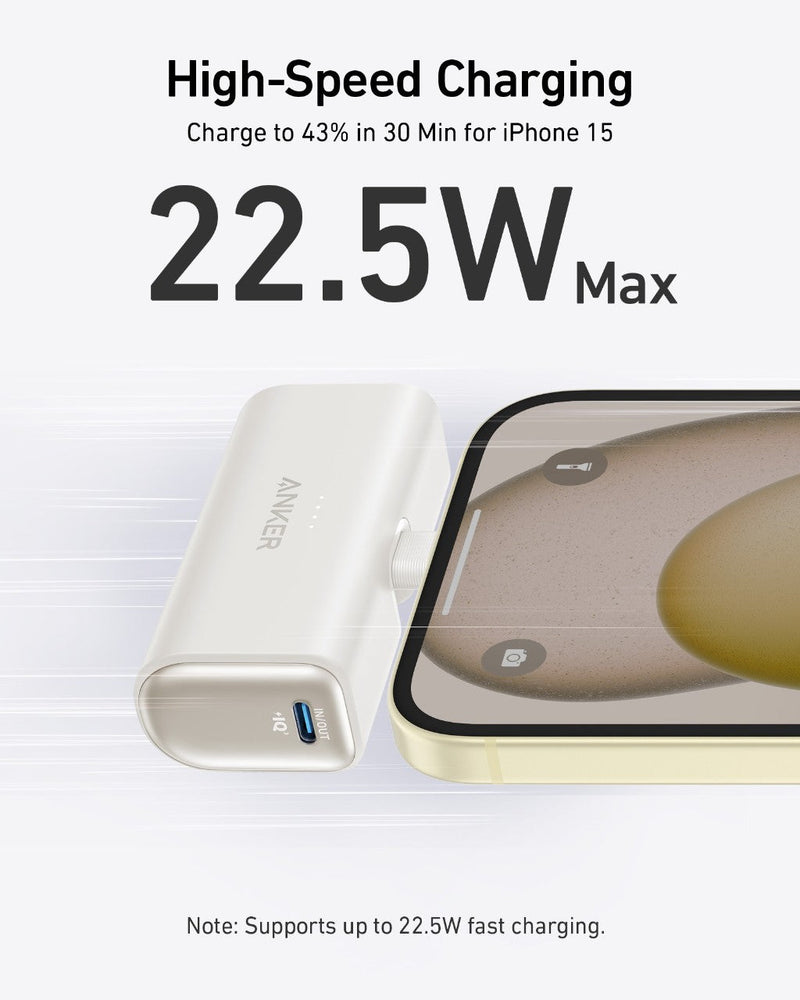 Load image into Gallery viewer, Anker Nano Power Bank (22.5W, Built-In USB-C Connector)