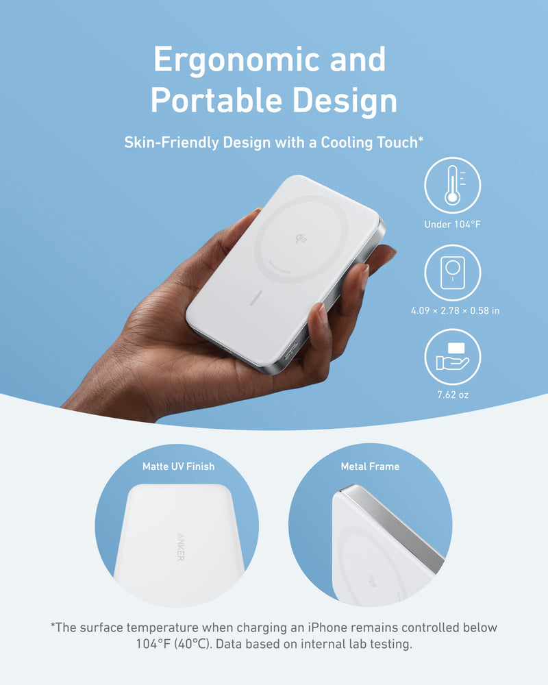 Load image into Gallery viewer, Anker MagGo Power Bank (10K, Slim)