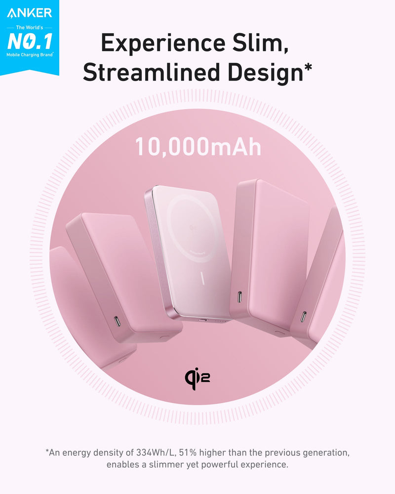 Load image into Gallery viewer, Anker MagGo Power Bank (10K, Slim)
