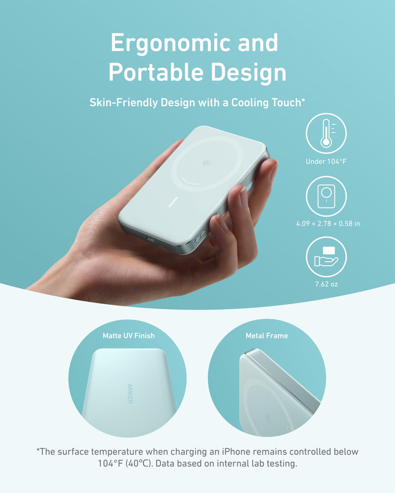 Load image into Gallery viewer, Anker MagGo Power Bank (10K, Slim)