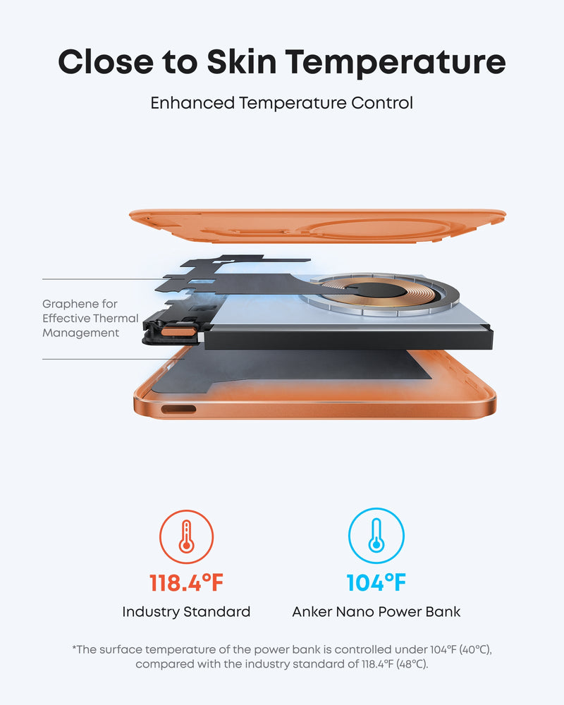 Load image into Gallery viewer, Anker Nano Power Bank (5K, MagGo, Slim)
