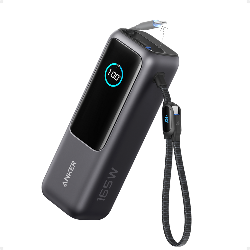 Load image into Gallery viewer, Anker Laptop Power Bank (25K, 165W, Built-In and Retractable Cables)