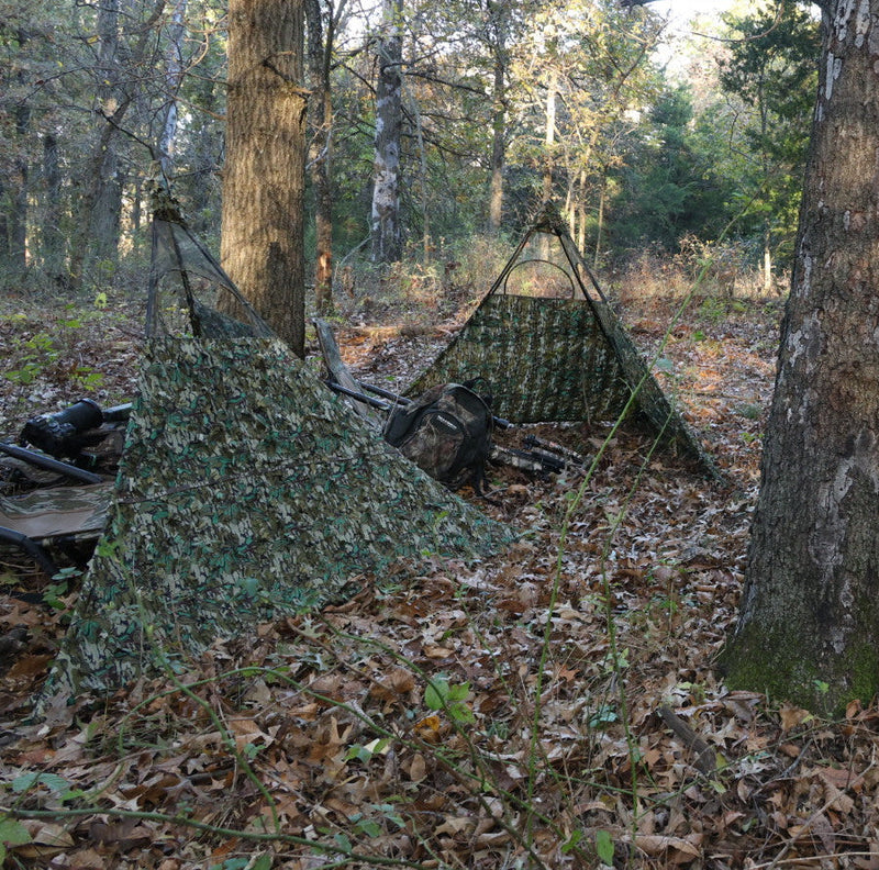 Load image into Gallery viewer, Hunting Blind - Mossy Oak Greenleaf 3D Leafy