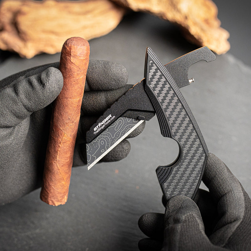 Load image into Gallery viewer, Stinger Topographic Utility Tool / Cigar Trimmer