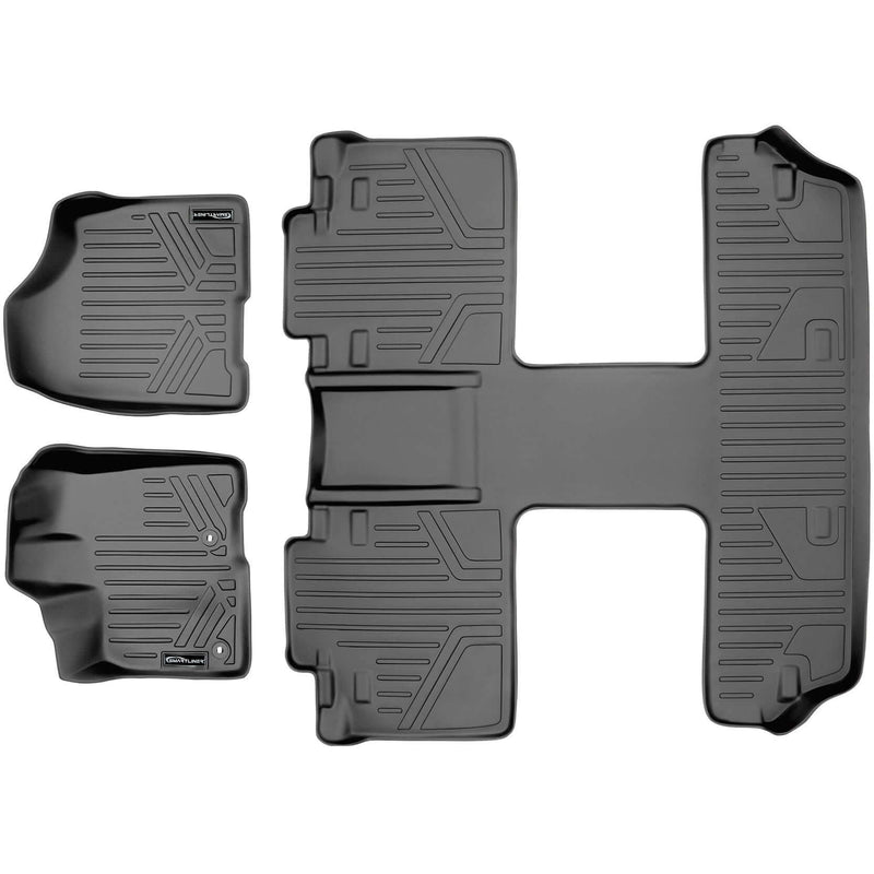 Load image into Gallery viewer, Smart Trim™ Custom Fit Floor Liners For 2013 2020 Toyota Sienna 7 Passenger Model