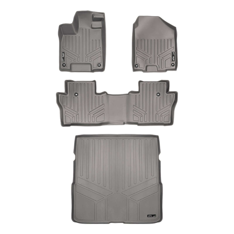 Load image into Gallery viewer, SMARTLINER Custom Fit Floor Liners For 2016-2022 Honda Pilot (8 Passenger Model)