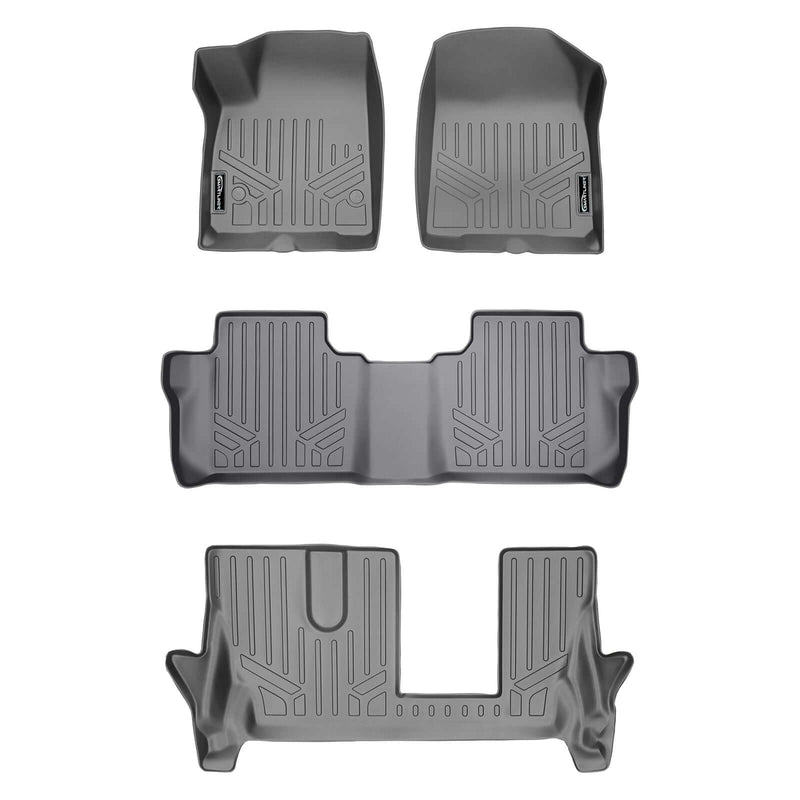 Load image into Gallery viewer, SMARTLINER Custom Fit Floor Liners For 2020-2025 Cadillac XT6 with 2nd Row Bench Seat