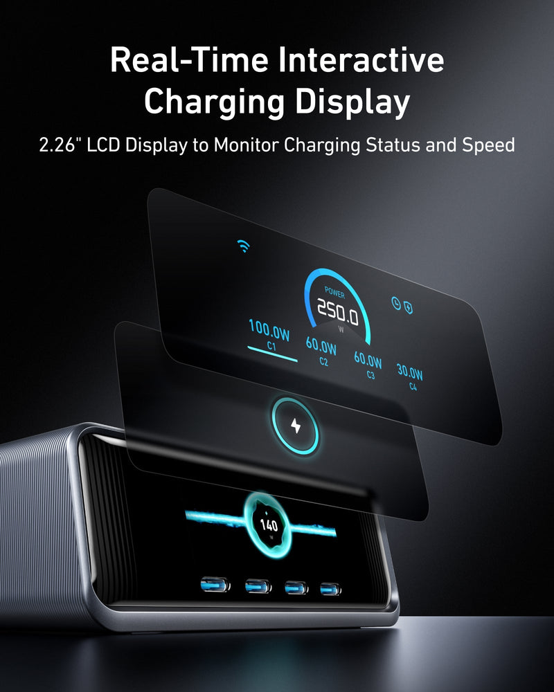 Load image into Gallery viewer, Anker Prime Charger (250W, 6 Ports, GaNPrime)