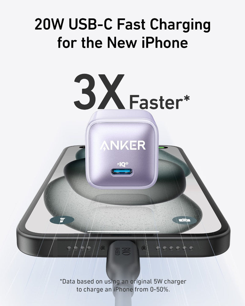 Load image into Gallery viewer, Anker Nano Charger (20W)