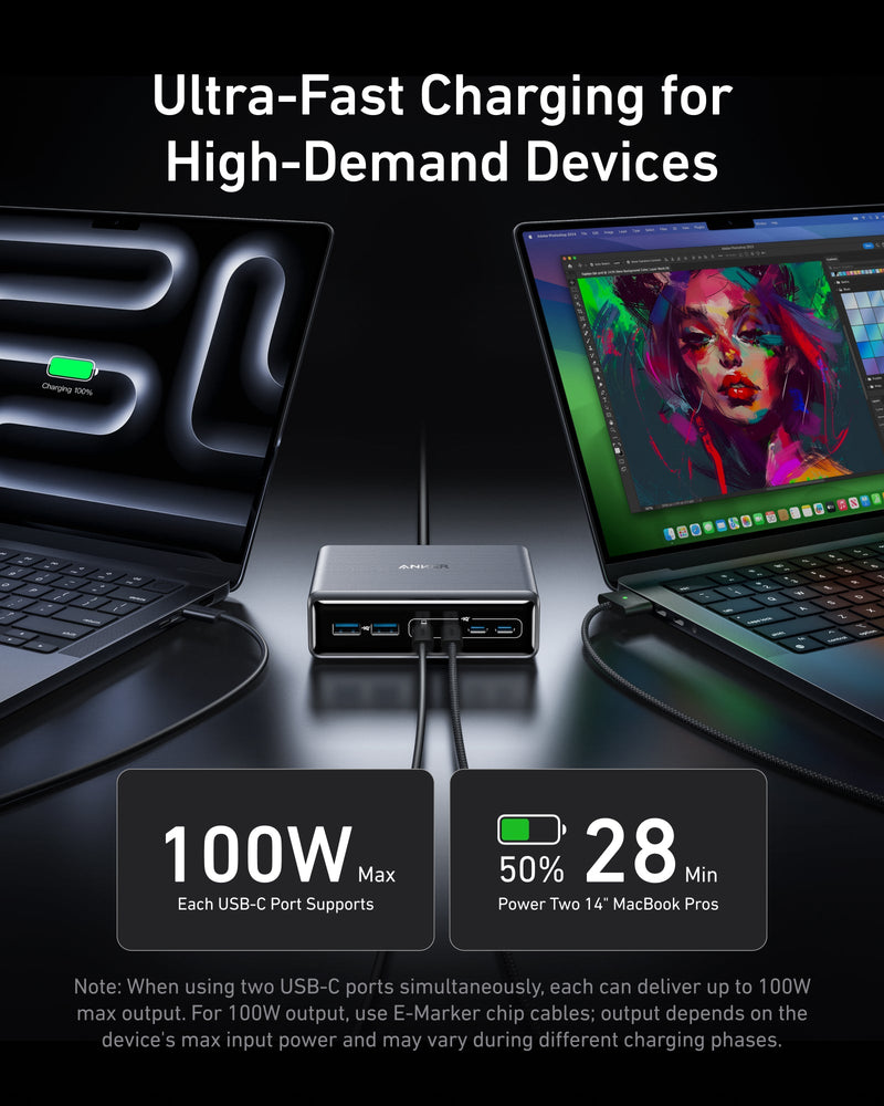 Load image into Gallery viewer, Anker Prime Charger (200W, 6 Ports, GaN)