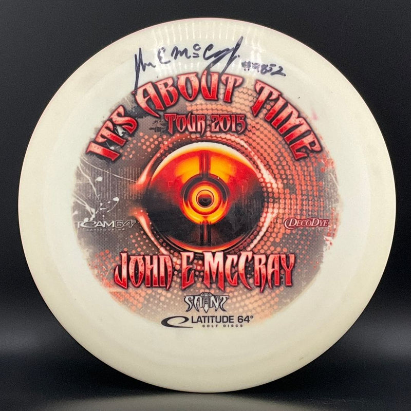 Load image into Gallery viewer, Gold DecoDye Saint *Signed* - John E McCray 2015 Tour "It's About Time"