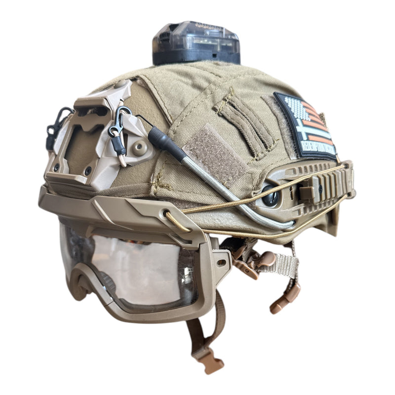 Load image into Gallery viewer, Tactical Helmet Goggles with Arc Rail Attachments