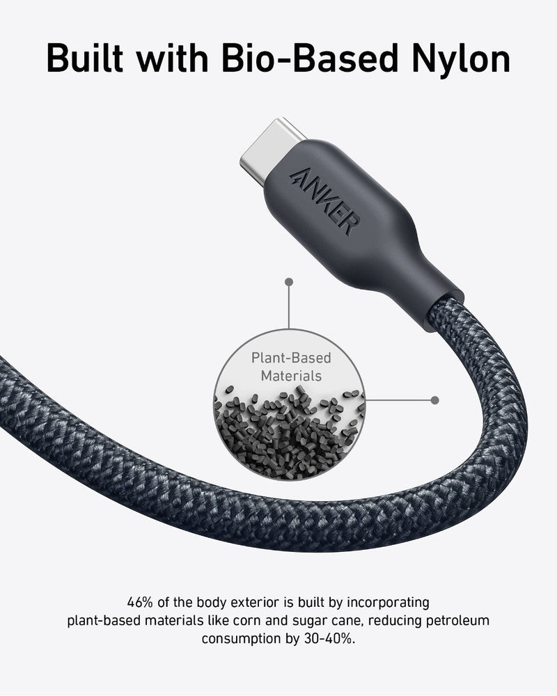 Load image into Gallery viewer, Anker <b>543</b> USB-C to USB-C Cable (Bio-Braided)